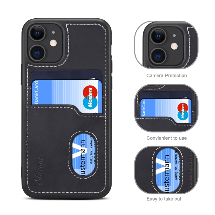 For iPhone 11 Pro H09 TPU + PU Leather Anti-fall Protective Case with Card Slots