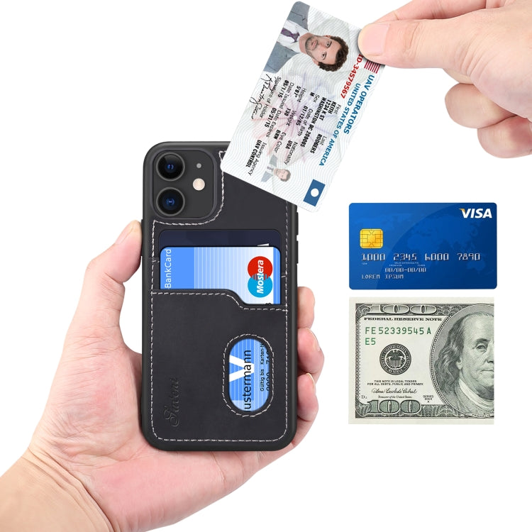 For iPhone 11 Pro H09 TPU + PU Leather Anti-fall Protective Case with Card Slots