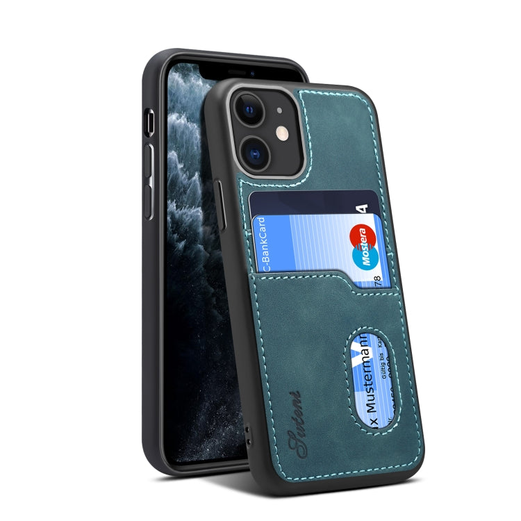For iPhone 11 Pro H09 TPU + PU Leather Anti-fall Protective Case with Card Slots