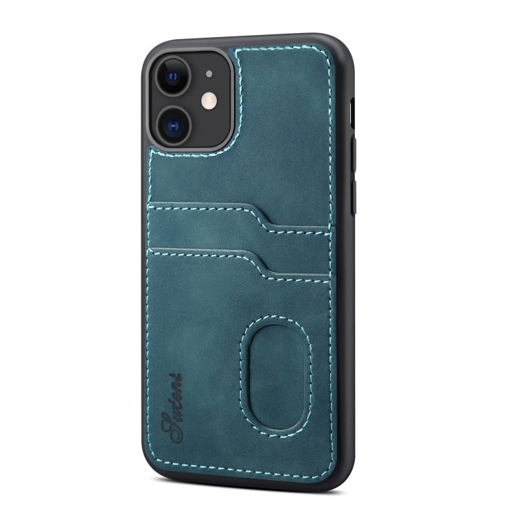 For iPhone 11 Pro H09 TPU + PU Leather Anti-fall Protective Case with Card Slots