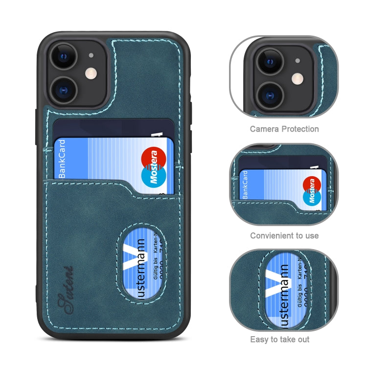 For iPhone 11 Pro H09 TPU + PU Leather Anti-fall Protective Case with Card Slots