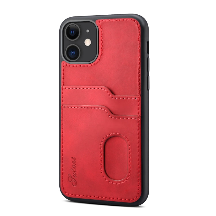 For iPhone 11 Pro H09 TPU + PU Leather Anti-fall Protective Case with Card Slots