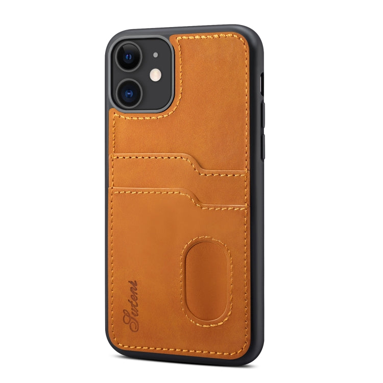 For iPhone 11 Pro H09 TPU + PU Leather Anti-fall Protective Case with Card Slots
