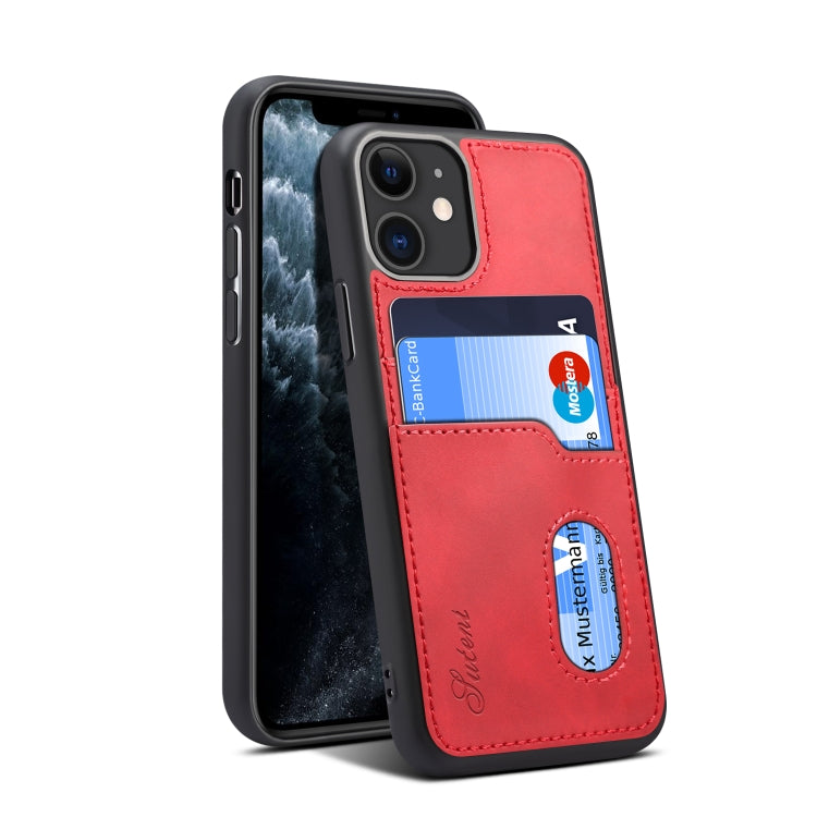 For iPhone 11 Pro Max H09 TPU + PU Leather Anti-fall Protective Case with Card Slots