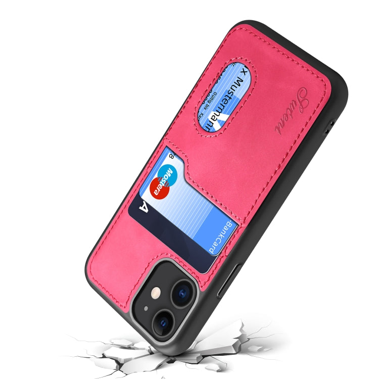 For iPhone 11 Pro Max H09 TPU + PU Leather Anti-fall Protective Case with Card Slots