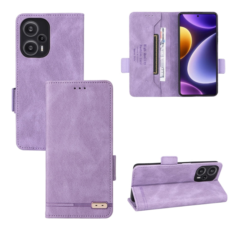 For Xiaomi Redmi Note 12 Turbo Magnetic Clasp Leather Phone Case