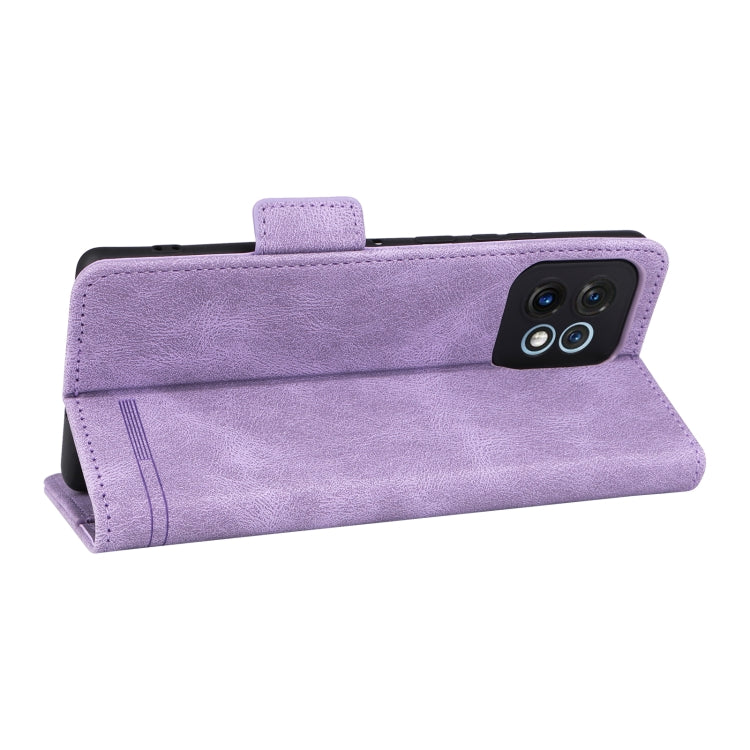 For Motorola Moto X40 Pro Magnetic Clasp Leather Phone Case