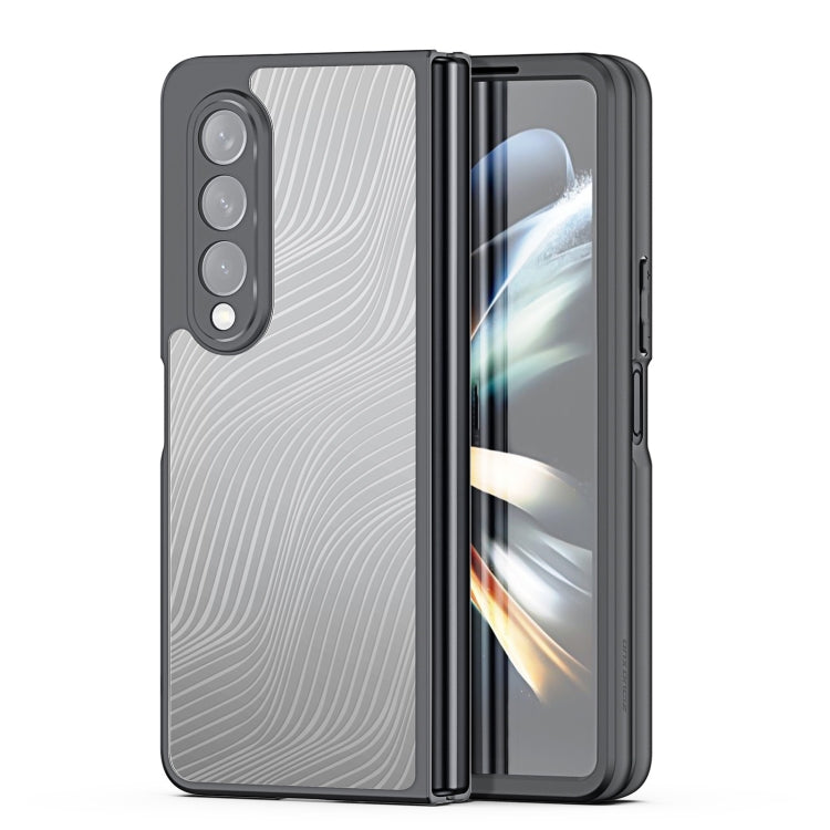 For Samsung Galaxy Z Fold4 5G DUX DUCIS Aimo Series TPU + PC Frosted Feel Phone Case(Black)