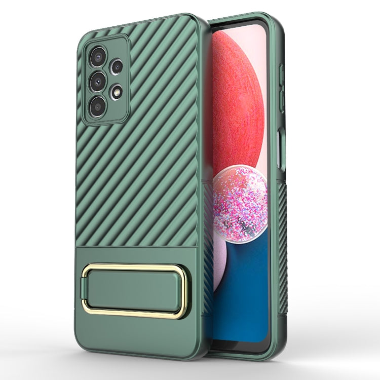 For Samsung Galaxy A13 4G Wavy Textured Phone Case