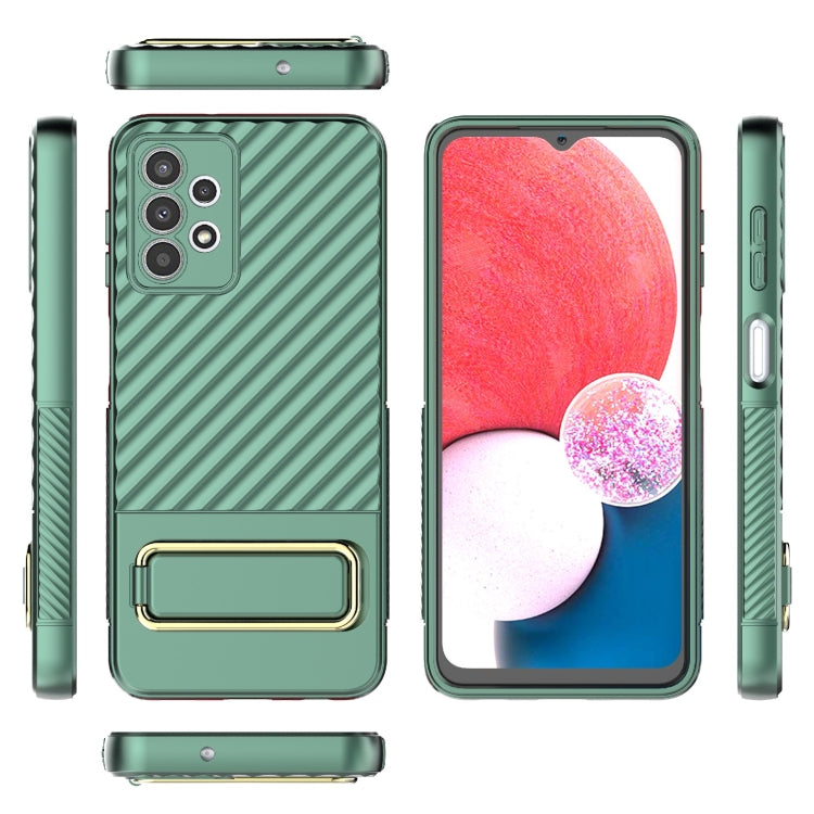For Samsung Galaxy A13 4G Wavy Textured Phone Case
