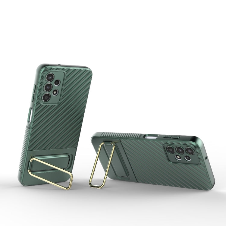 For Samsung Galaxy A13 4G Wavy Textured Phone Case