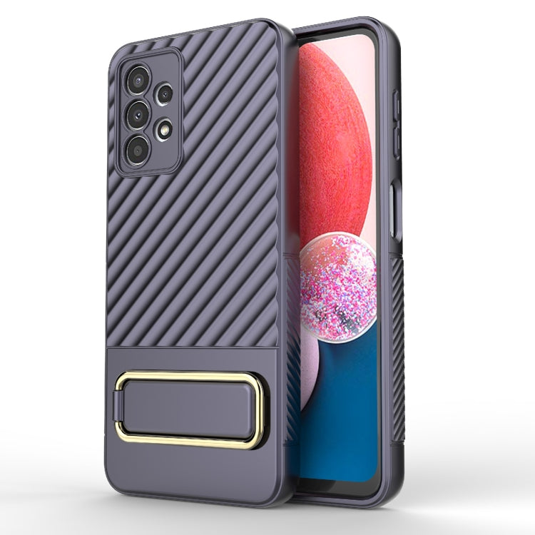 For Samsung Galaxy A13 4G Wavy Textured Phone Case
