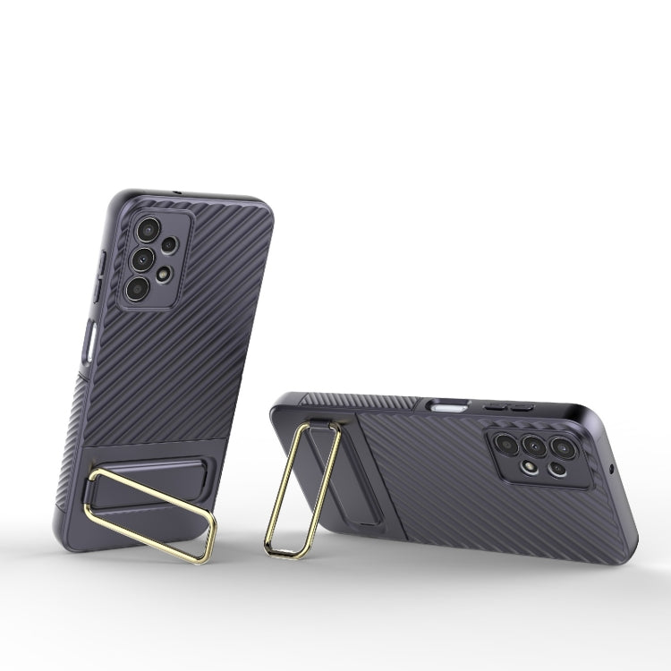 For Samsung Galaxy A13 4G Wavy Textured Phone Case
