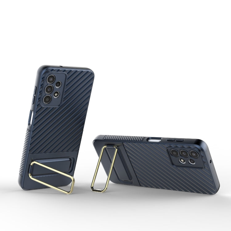 For Samsung Galaxy A13 4G Wavy Textured Phone Case