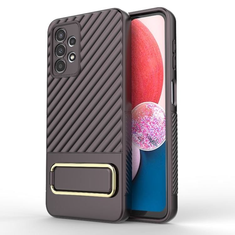 For Samsung Galaxy A13 4G Wavy Textured Phone Case