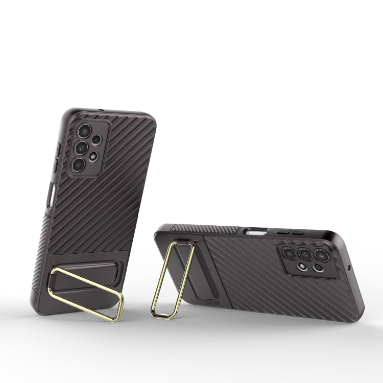 For Samsung Galaxy A13 4G Wavy Textured Phone Case