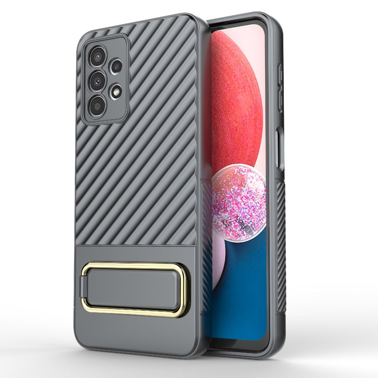 For Samsung Galaxy A13 4G Wavy Textured Phone Case