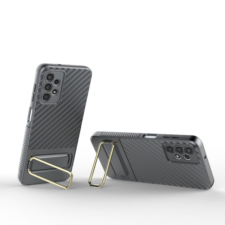 For Samsung Galaxy A13 4G Wavy Textured Phone Case