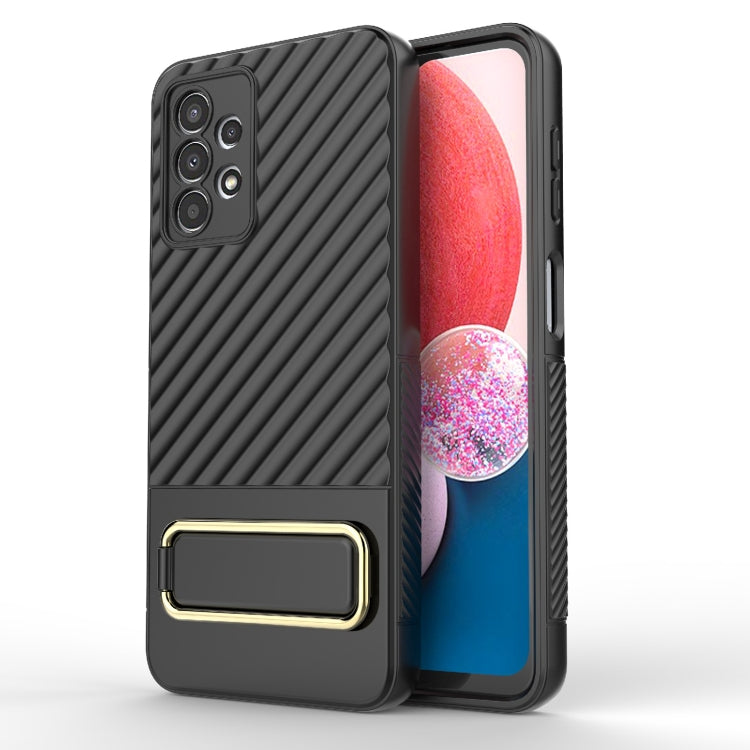 For Samsung Galaxy A13 4G Wavy Textured Phone Case