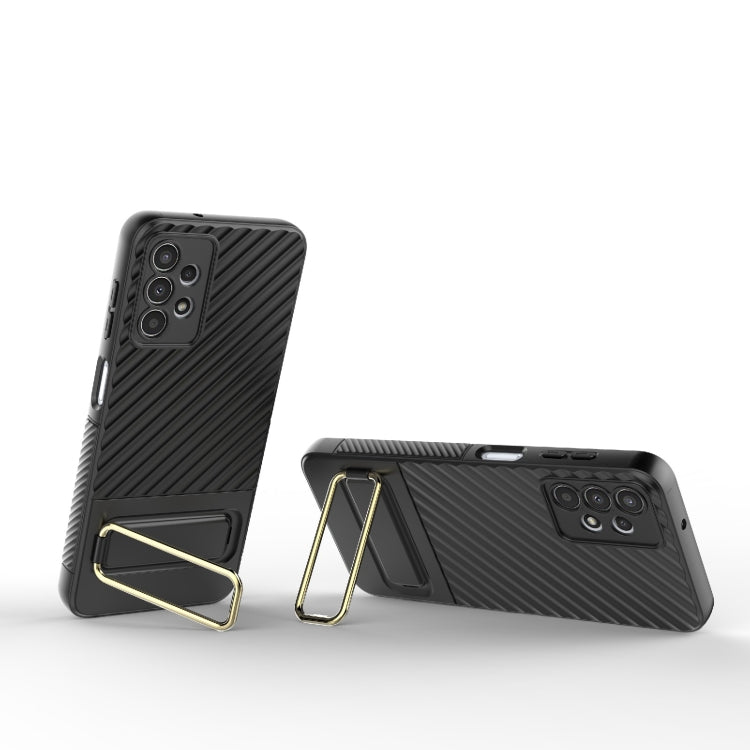 For Samsung Galaxy A13 4G Wavy Textured Phone Case