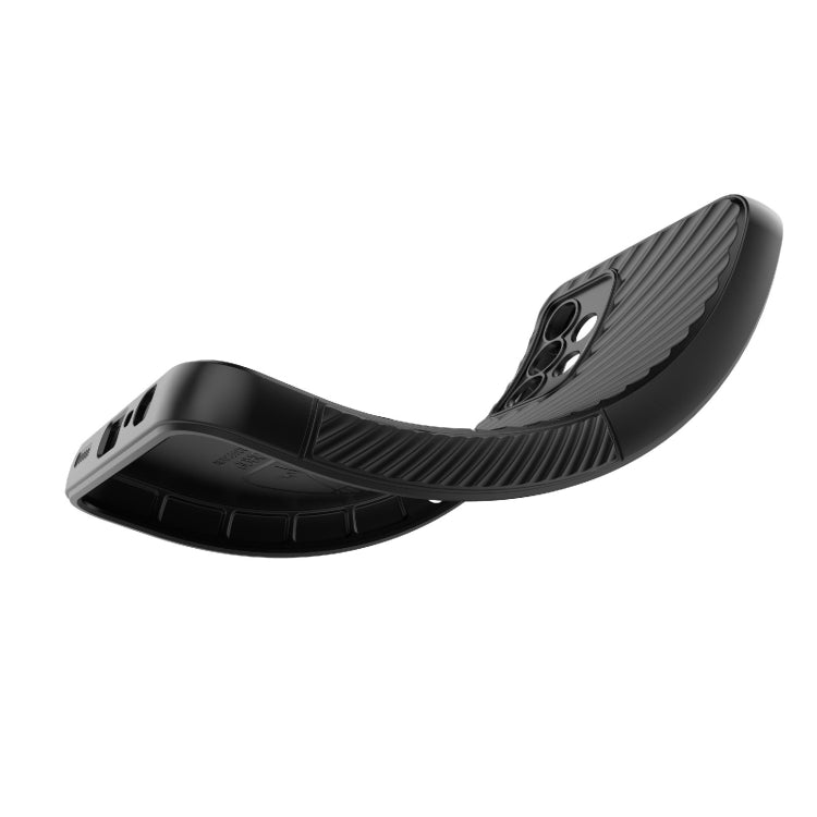For Samsung Galaxy A13 4G Wavy Textured Phone Case