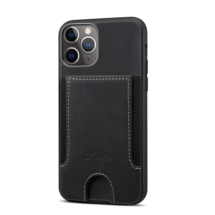 For iPhone 11 H10 TPU + PU Leather Anti-fall Protective Case with Card Slot