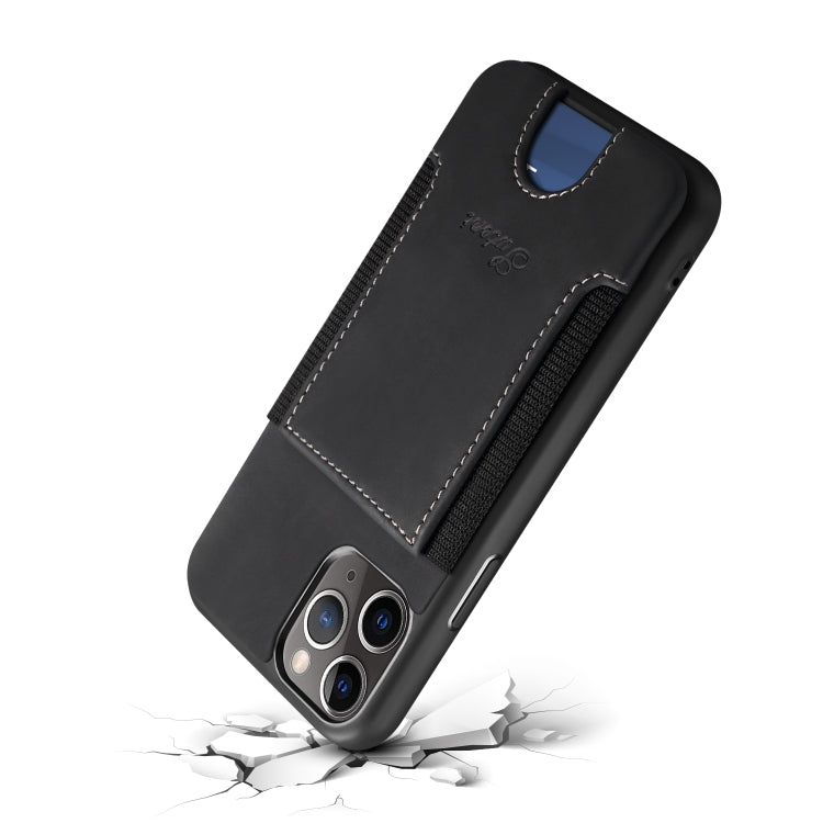 For iPhone 11 H10 TPU + PU Leather Anti-fall Protective Case with Card Slot