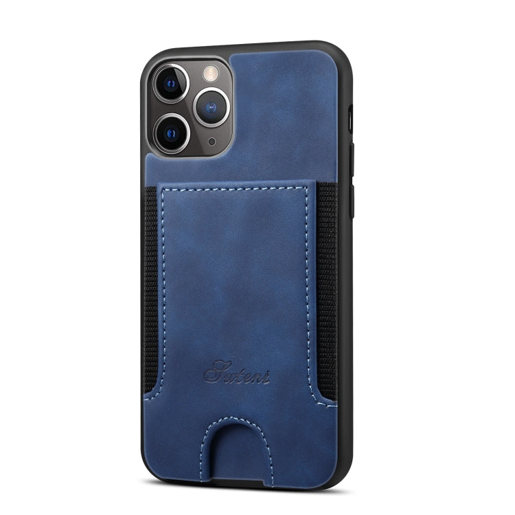 For iPhone 11 H10 TPU + PU Leather Anti-fall Protective Case with Card Slot
