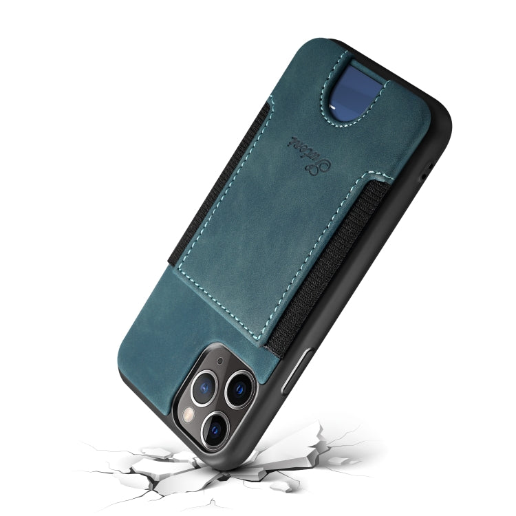 For iPhone 11 H10 TPU + PU Leather Anti-fall Protective Case with Card Slot