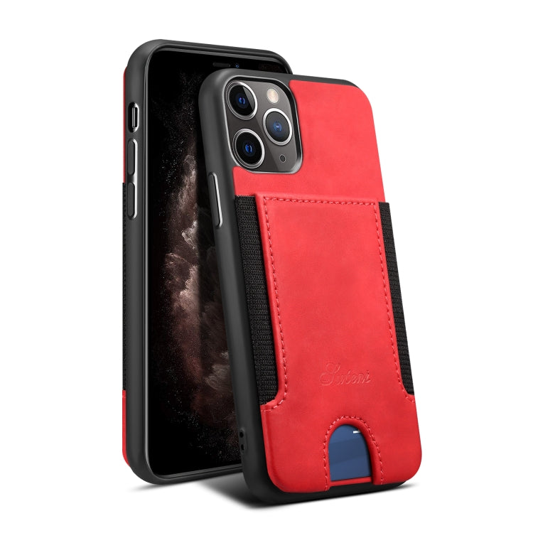 For iPhone 11 Pro H10 TPU + PU Leather Anti-fall Protective Case with Card Slot