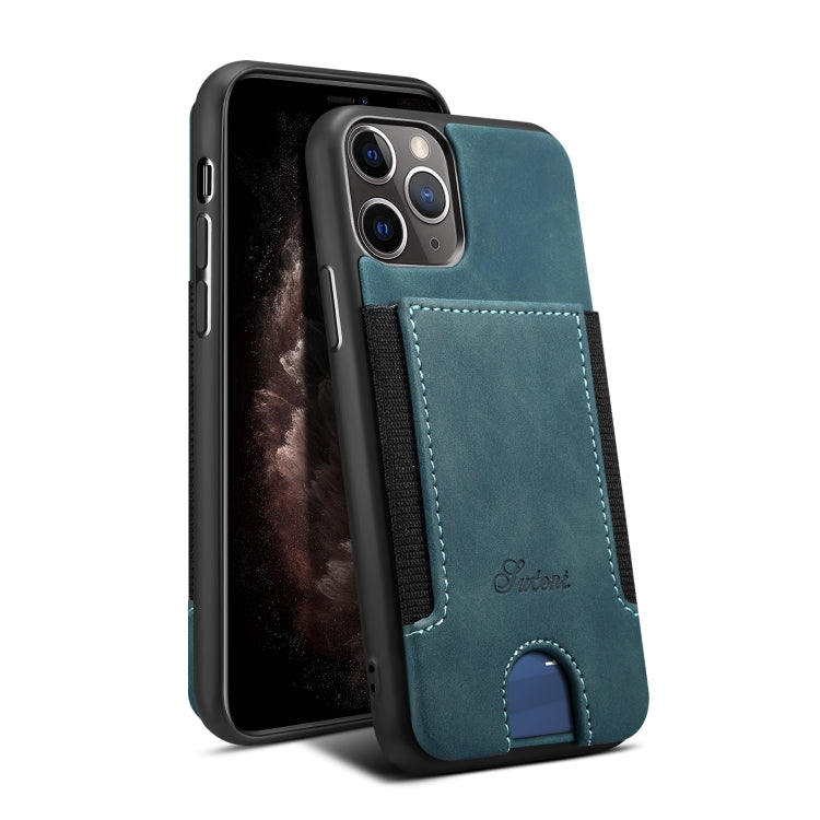 For iPhone 11 Pro Max H10 TPU + PU Leather Anti-fall Protective Case with Card Slot