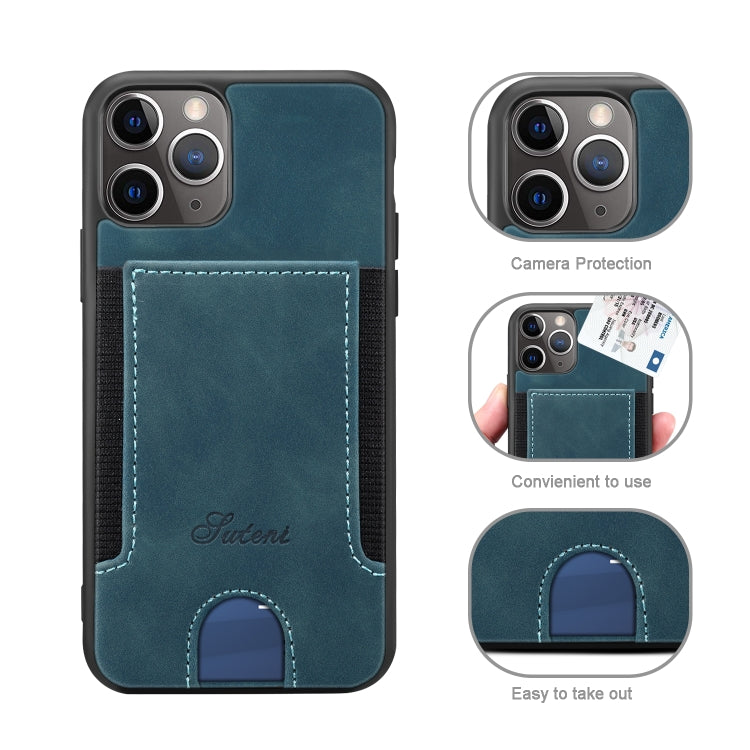 For iPhone 11 Pro Max H10 TPU + PU Leather Anti-fall Protective Case with Card Slot