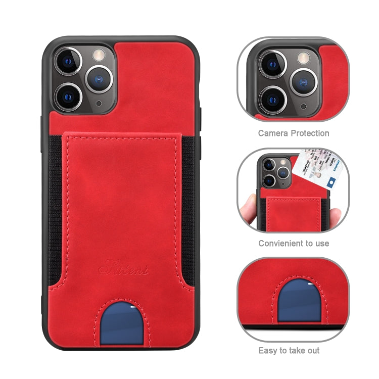For iPhone 11 Pro Max H10 TPU + PU Leather Anti-fall Protective Case with Card Slot