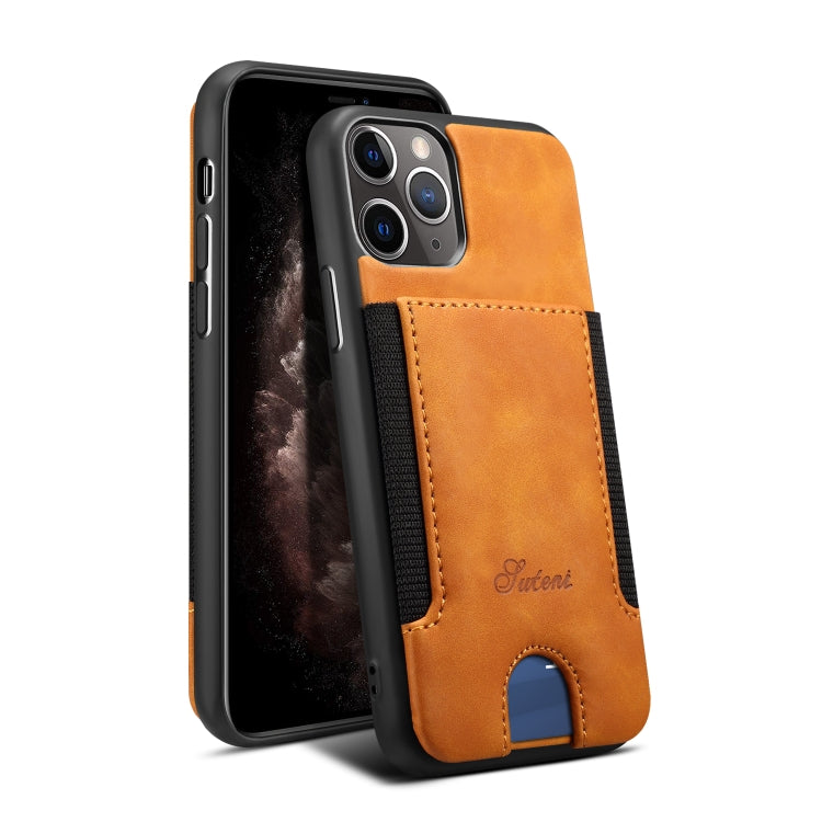 For iPhone 11 Pro Max H10 TPU + PU Leather Anti-fall Protective Case with Card Slot