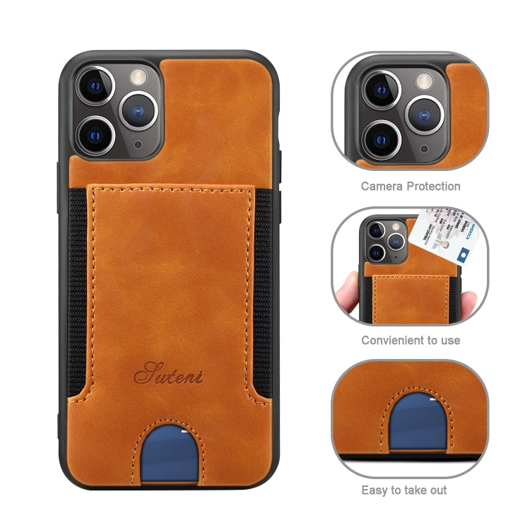 For iPhone 11 Pro Max H10 TPU + PU Leather Anti-fall Protective Case with Card Slot