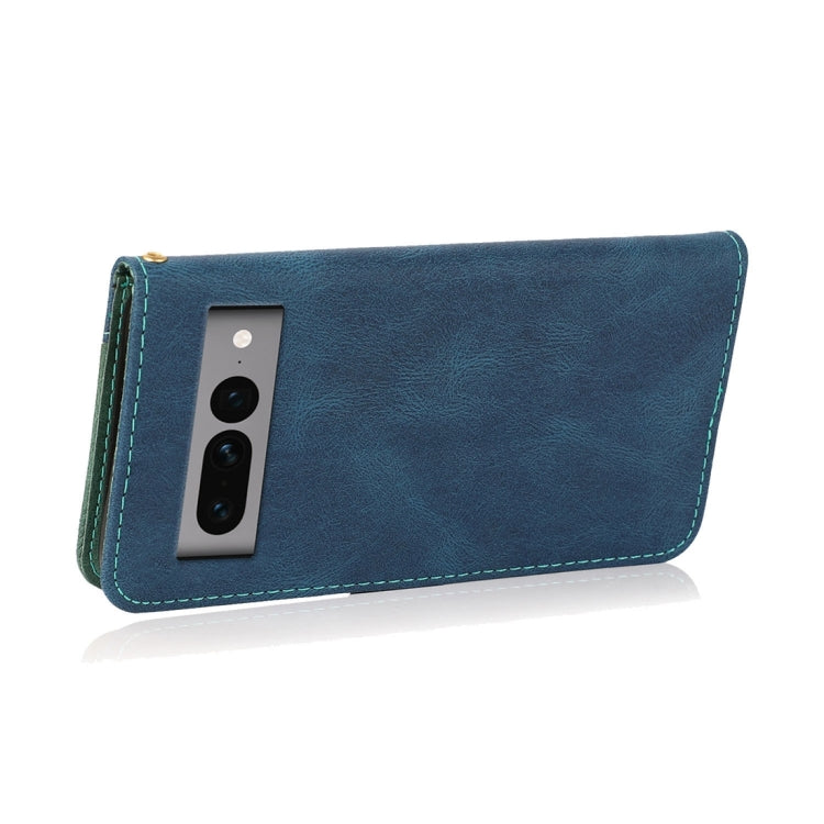 For Google Pixel 7 Pro 5G Dual-color Stitching Leather Phone Case