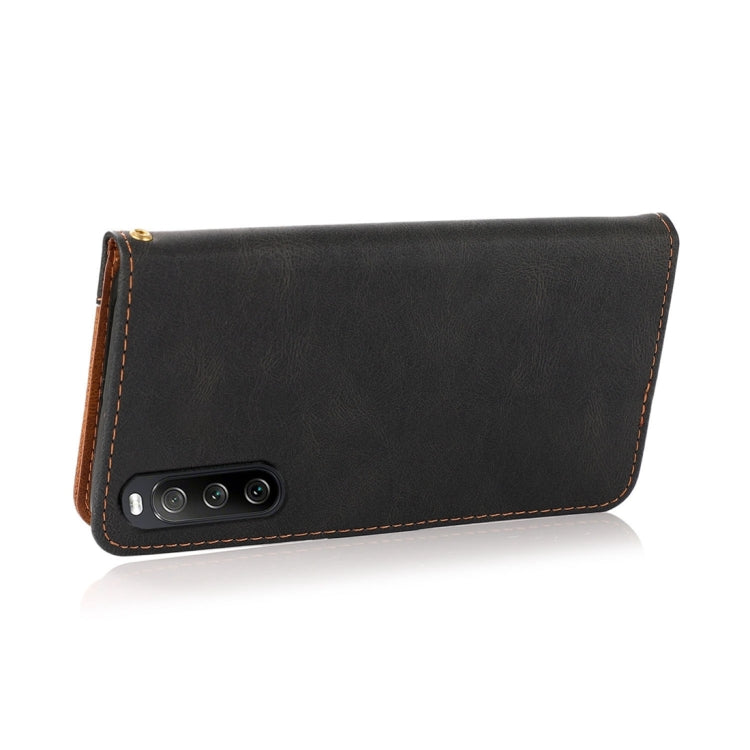 For Sony Xperia 10 V 2023 Dual-color Stitching Leather Phone Case