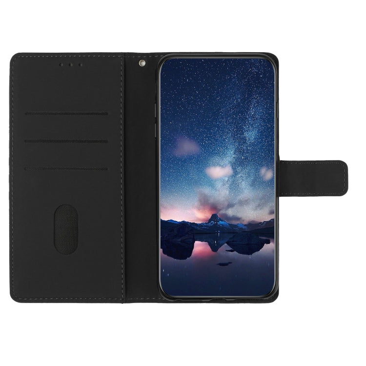 For Xiaomi Redmi Note 12 5G China Diamond Embossed Skin Feel Leather Phone Case with Lanyard