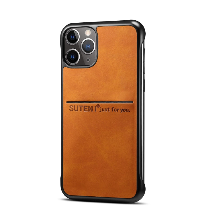 For iPhone 11 H11 TPU + PU Leather Anti-fall Protective Case with Card Slot
