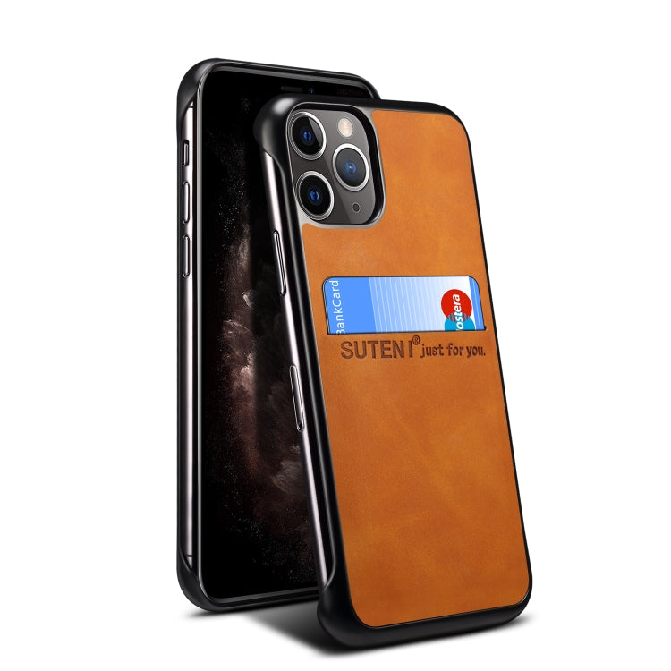 For iPhone 11 H11 TPU + PU Leather Anti-fall Protective Case with Card Slot