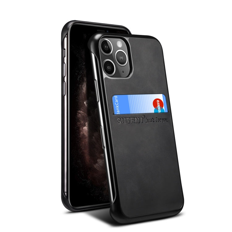 For iPhone 11 Pro H11 TPU + PU Leather Anti-fall Protective Case with Card Slot