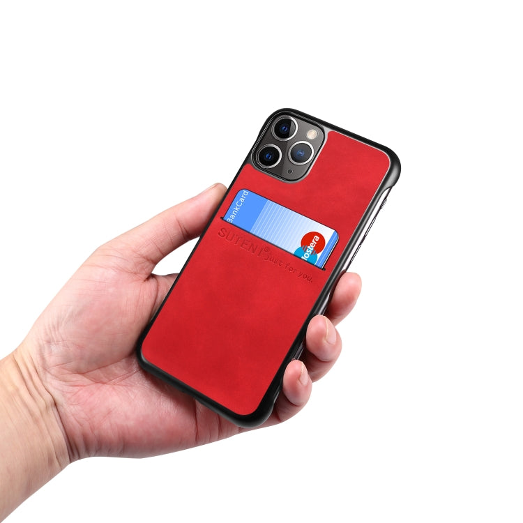 For iPhone 11 Pro Max H11 TPU + PU Leather Anti-fall Protective Case with Card Slot