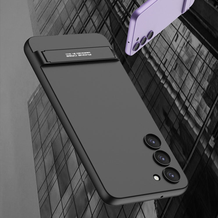 For Samsung Galaxy S23+ 5G GKK Triumph Ultra Thin Full Coverage Phone Case with Stand