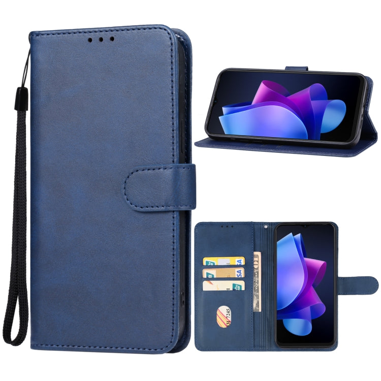 For Tecno Pop 7 Leather Phone Case