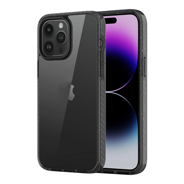 For iPhone 14 Pro Rock Crystal Armor PC Shockproof TPU Phone Case