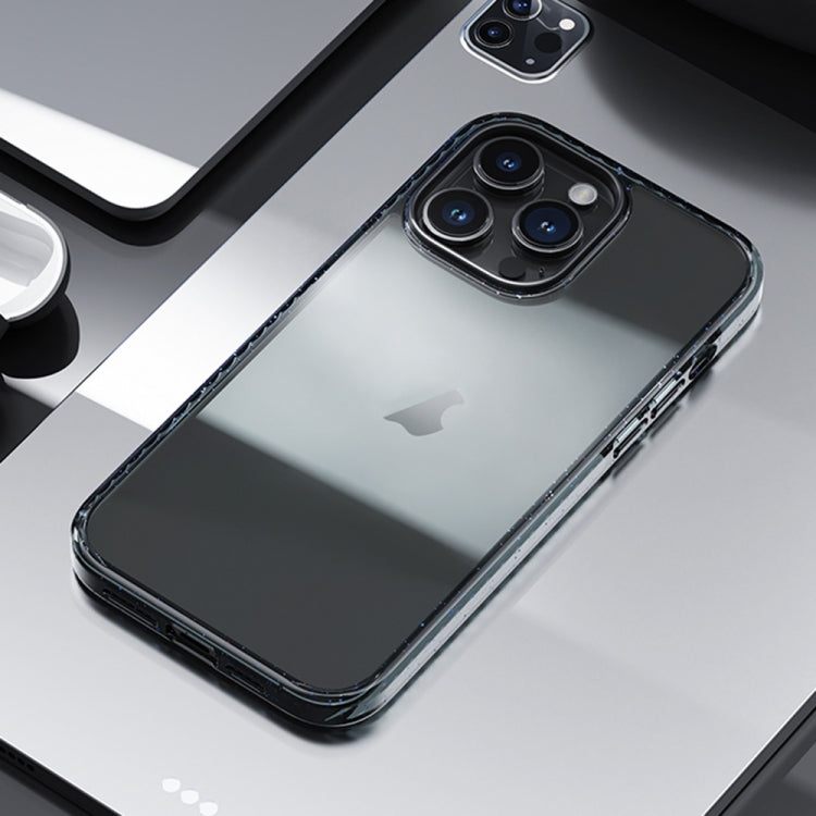 For iPhone 14 Pro Rock Crystal Armor PC Shockproof TPU Phone Case