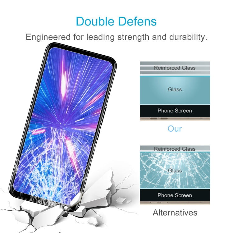 For Rakuten Big 50pcs 0.26mm 9H 2.5D Tempered Glass Film