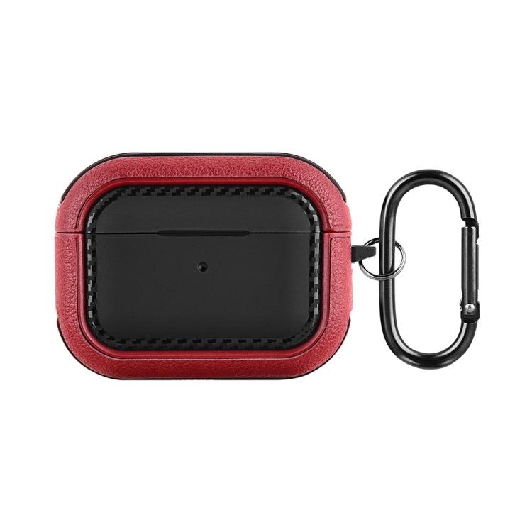 For AirPods Pro 2 Leather Texture Earphone Protective Case