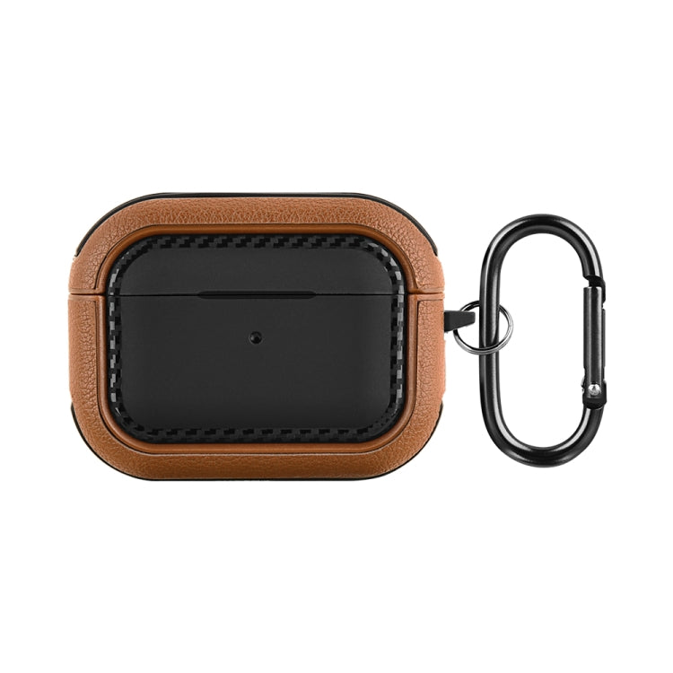 For AirPods Pro 2 Leather Texture Earphone Protective Case