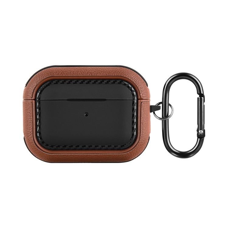 For AirPods Pro 2 Leather Texture Earphone Protective Case